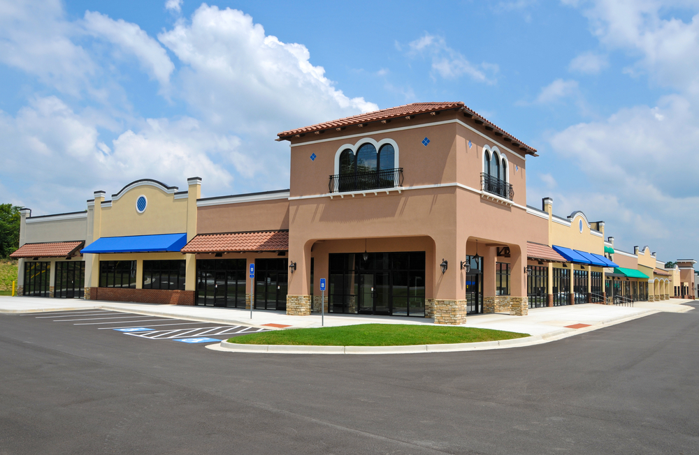 shopping center business real estate location